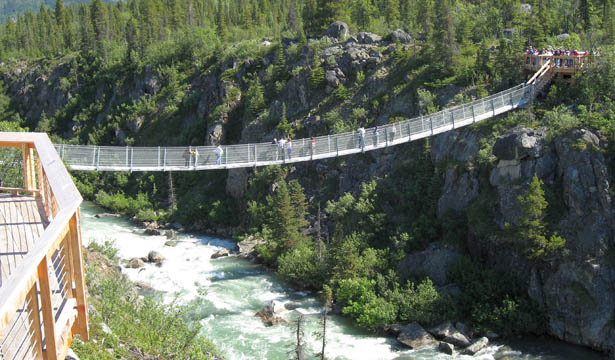 Suspension Bridge & Yukon Tour